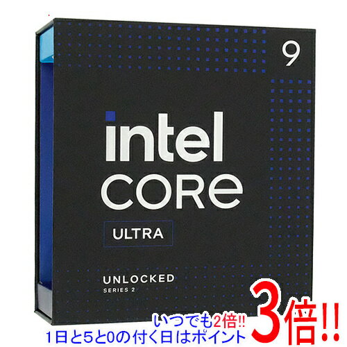 【1日と5.0のつく日、18日はポイント3倍！】Core Ultra 9 285K 3.7GHz LGA1851 SRQD5