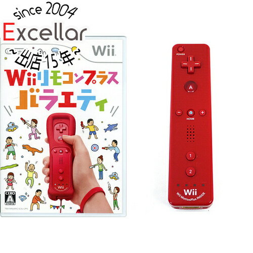 【いつでも2倍！5．0のつく日は3倍！1日も18日も3倍！】【中古】Wiiリモコンプラス バラエティパック 外箱 リモコンジャケットなし ディスク傷