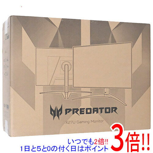 【延長保証対応!!】acer製 26.5インチ ゲーミングモニター Predator X27U X27Ubmiipruzx ブラック