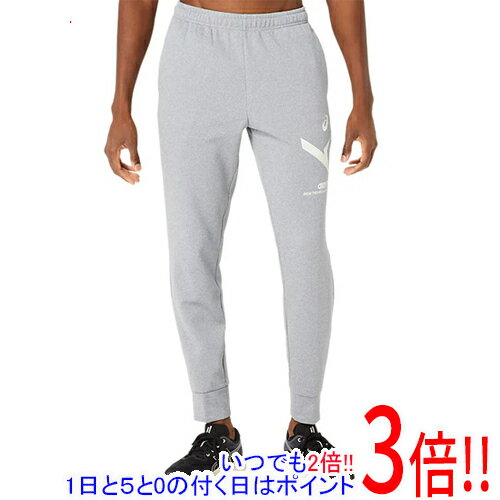 【いつでも2倍！5.0のつく日、18日は3倍！】asics アシックス Lサイズ A-I-Mポリエステルスウェットパンツ 2031E546 シートロックヘザー