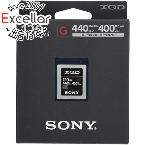 【いつでも2倍！5.0のつく日、18日は3倍！】SONY製 XQDメモリーカード 120GB QD-G120F