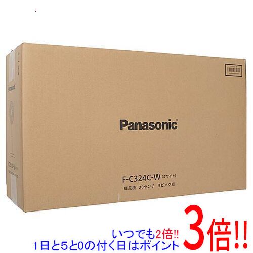 【延長保証対応!!】Panasonic リビング扇風機 F-C324C-W ホワイト