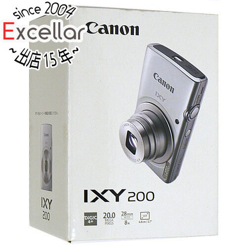 IXY DIGITAL 【いつでも2倍！5．0のつく日は3倍！1日も18日も3倍！】Canon製 コンパクトデジタルカメラ IXY200(SL) シルバー 2000万画素