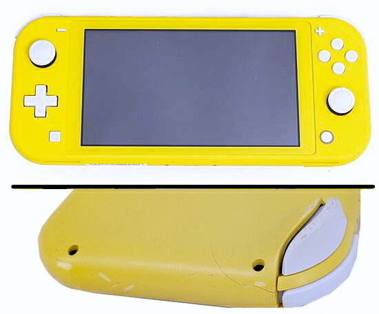 エクセラー2号館 楽天市場店の【中古】任天堂 Nintendo Switch Lite(ニンテンドースイッチ ライト) HDH-S-YAZAA イエロー 本体いたみ 元箱あり｜アングル2