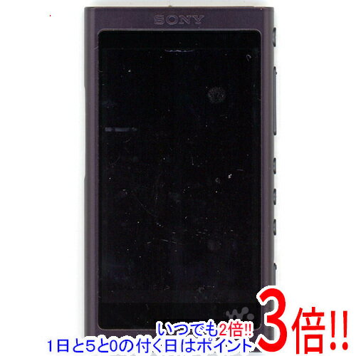 【1日と5.0のつく日、18日はポイント3倍！】【中古】SONY ウォークマン Aシリーズ NW-A55(B) グレイッ..