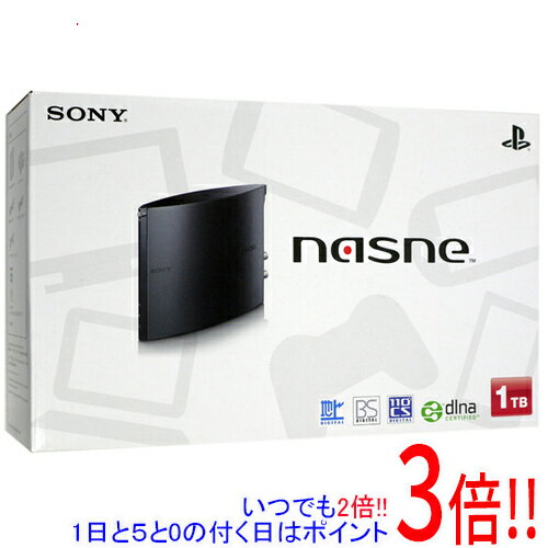 【新品訳あり(箱きず・やぶれ)】 SONY nasne(ナスネ) CUHJ-15004 1TB