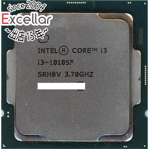 【いつでも2倍！5．0のつく日は3倍！1日も18日も3倍！】【中古】Core i3 10105F 3.7GHz 6M LGA1200 65W SRH8V