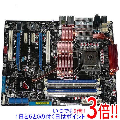 【1日と5.0のつく日、18日はポイント3倍！】【中古】ASUS製「R.O.G.」マザーボード Rampage Formula LGA775対応