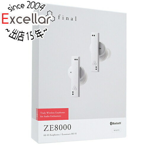 【いつでも2倍!5.0のつく日、18日は3倍!】【中古】final 完全ワイヤレスイヤホン ZE8000 FI-ZE8DPLTW-WHITE ホワイト 未使用 【いつでも2倍!5.0のつく日、18日は3倍!】【中古】final 完全ワイヤレスイヤホン ZE8000 FI-ZE8DPLTW-WHITE ホワイト 未使用