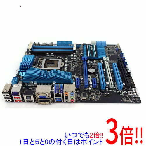 【いつでも2倍！5．0のつく日は3倍！1日も18日も3倍！】【中古】ASUS製 ATXマザーボード P8Z68-V LGA1155