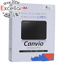 【延長保証対応!!】TOSHIBA PortableHD CANVIO HD-TPA4U3-B ブラック 4TB