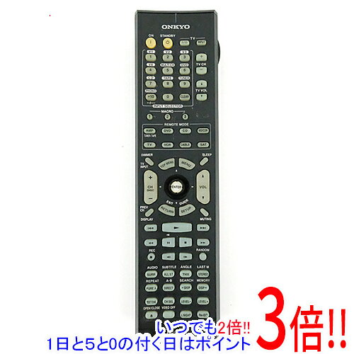 樂天商城 - 【1日と5.0のつく日、18日はポイント3倍！】【中古】ONKYO オーディオリモコン RC-589M