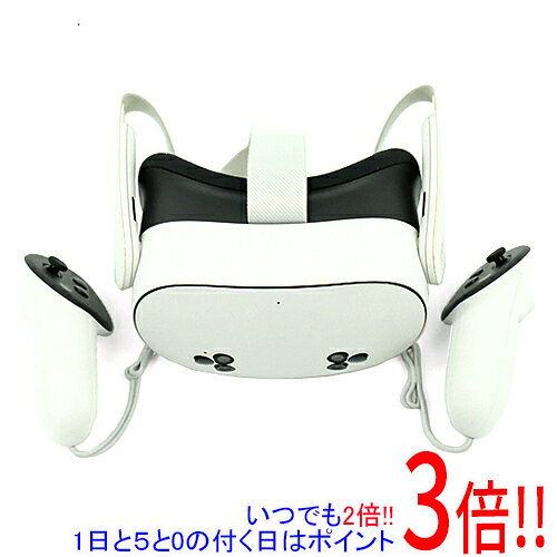 商品名【中古】Meta オールインワンVRヘッドセット Quest 3S 128GB SK-1000204-01 元箱あり商品状態動作確認済みの中古品です。※中古品のため、使用感や傷、汚れ等がある場合がございます。型番SK-1000204-01仕様[基本スペック]タイプ：VRヘッドセット対応機器：スマートフォンディスプレイ解像度：片目あたり:1832x1920視野角：96 度リフレッシュレート：72Hz、90Hz、120Hz付属品※画像に写っているものがすべてです。ご確認のうえご検討ください。その他※掲載画像は代表画像です。実際の商品と細部が異なる場合がございますので、商品状態につきましては表記の内容をご確認ください。※返品についてはこちらをご覧ください。　