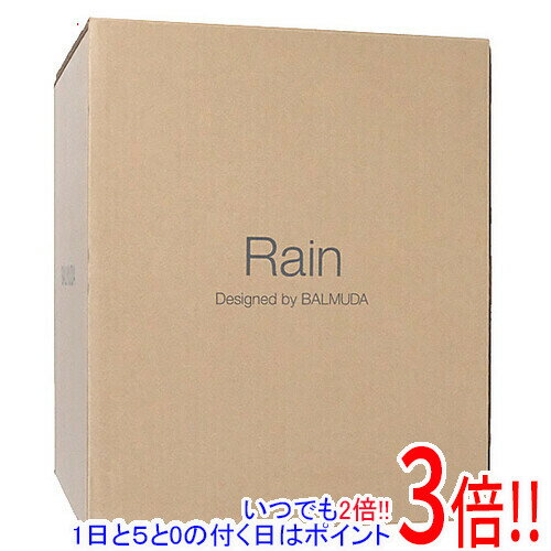 【いつでも2倍！5．0のつく日は3倍！1日も18日も3倍！】【新品訳あり】 BALMUDA 気化式加湿器 Rain ERN-1100SD-WK 化粧箱なし