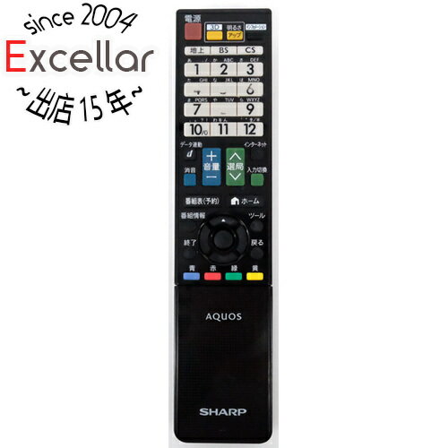 【いつでも2倍!5.0のつく日、18日は3倍!】【中古】SHARP製 テレビリモコン GA930WJSA 本体いたみ 【いつでも2倍!5.0のつく日、18日は3倍!】【中古】SHARP製 テレビリモコン GA930WJSA 本体いたみ