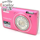 【中古】Nikon製 デジカメ COOLPIX S5100 ピンク/1200万画素 元箱あり(2)
