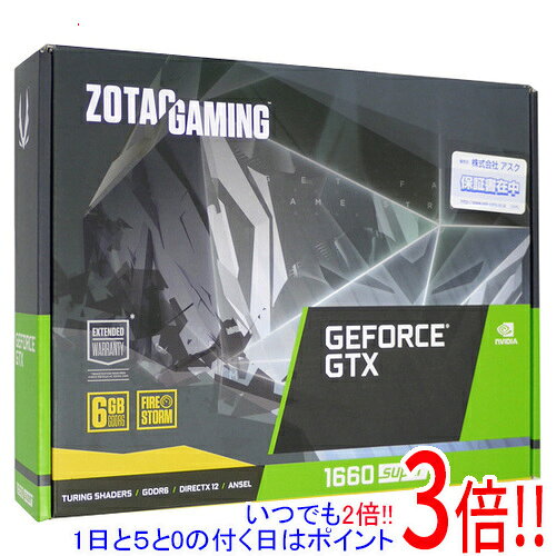 楽天市場】zotac gaming geforce gtx 1660 tiの通販