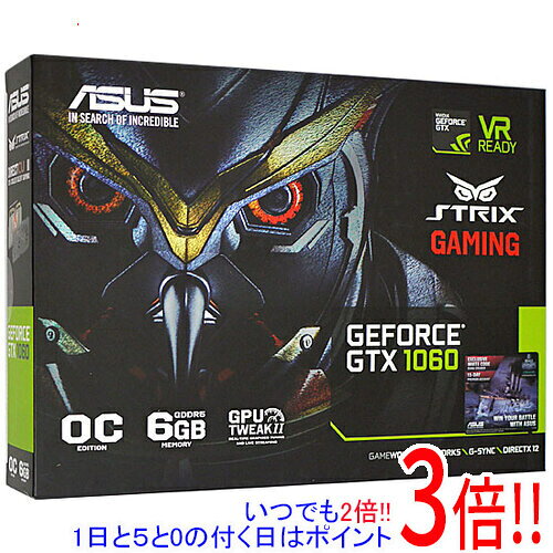楽天市場】rog strix－gtx1060－o6g－gamingの通販