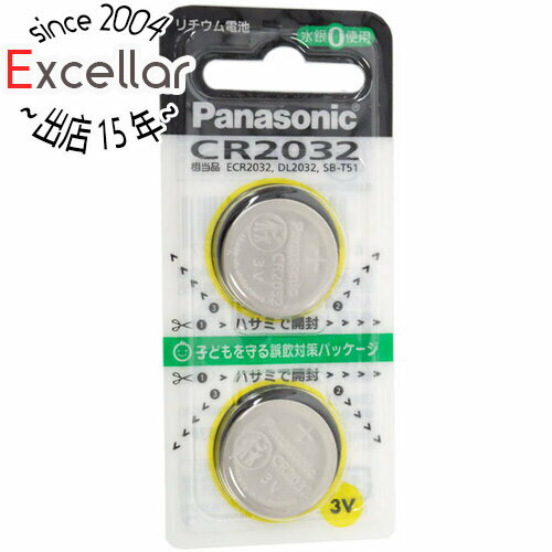 【いつでも2倍!5.0のつく日、18日は3倍!】Panasonic リチウムコイン電池 2個パック CR2032/2P 【いつでも2倍!5.0のつく日、18日は3倍!】Panasonic リチウムコイン電池 2個パック CR2032/2P