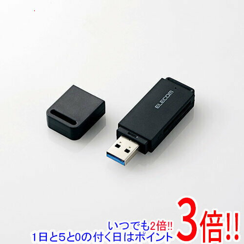 樂天商城 - 【1日と5.0のつく日、18日はポイント3倍！】ELECOM USB3.0対応メモリカードリーダ MR3-D011BK USB 34in1 ブラック