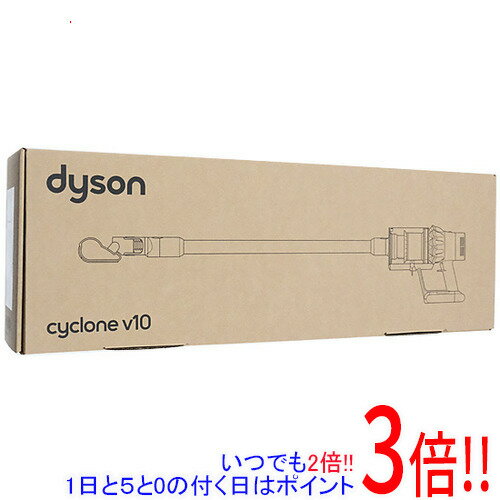 【いつでも2倍！5．0のつく日は3倍！1日も18日も3倍！】Dyson サイクロン式スティッククリーナー Cyclone V10 Fluffy SV12 FF LF BK