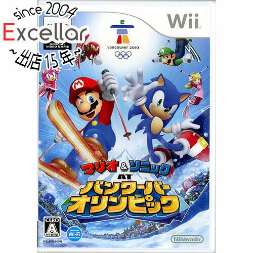 【いつでも2倍!5.0のつく日、18日は3倍!】【中古】マリオ&ソニック AT バンクーバーオリンピック Wii 説明書なし・ディスク傷