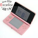 【中古】任天堂 ニンテンドー3DS ミスティピンク CTR-S-PAAA 本体のみ 液晶画面いたみ