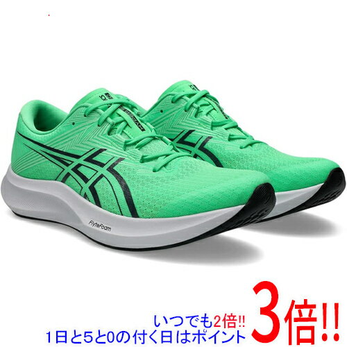asics アシックス 25.0cm ランニングシューズ メンズ HYPER SPEED 5 1011C084 バイタル グリーン/キャリア グレー