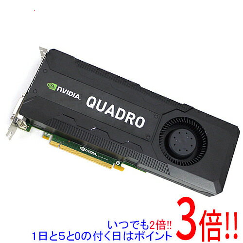 【1日と5.0のつく日、18日はポイント3倍！】【中古】グラフィックボード NVIDIA Quadro K5000 PCIExp 4GB