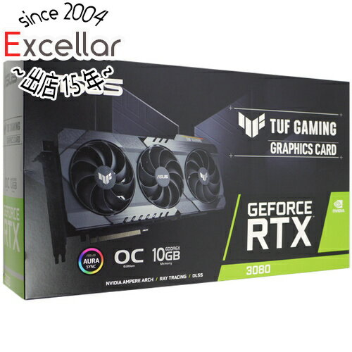 【いつでも2倍！5．0のつく日は3倍！1日も18日も3倍！】【中古】ASUS製グラボ TUF-RTX3080-O10G-V2-GAMING PCIExp 10GB 元箱あり