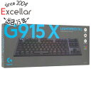 【中古】ロジクール ワイヤレスゲーミングキーボード G915 X LIGHTSPEED TKL G915WLX-TKL-LNBK ブラック 未使用(2)
