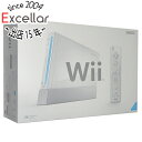 商品名【中古】任天堂 Wii [ウィー] Wiiリモコンジャケット同梱 展示品商品状態 本商品は展示品となっております。 ※外箱に破れや潰れ等の傷み、もしくは汚れがある商品となっております。 パッケージ内部に影響のあるレベルではございません。 ※展示品ですので、本体にキズ、汚れ等がついていることがございます。ご理解の上ご検討お願いします。商品説明 だれでも遊べる直感操作 Wii リモコンは、片手でテレビ画面に向けるだけのカンタン操作。さらに振ったり、ひねったり、指したりと、直感的にプレイすることができるので、ニンテンドーDSのタッチスクリーンと同様に、年齢・性別・ゲーム経験の有無を問わず、誰もが自由自在に操作できます。そして、これまでに見たこともない新しいプレイスタイルは、隣にいる人を"プレイの輪"の中へ誘い込みます。商品名 任天堂　Wii [ウィー] Wiiリモコンジャケット同梱 カラー シロ 型番 Wii [ウィー] (Wiiリモコンジャケット同梱) 基本仕様 入力端子 ・USB2.0 × 2 ・SDカードスロット ×1 ・ゲームキューブコントローラポート ×4 ・ゲームキューブメモリカードスロット ×2 ・AVマルチ出力端子 ×1（新AVケーブル採用） ・センサーバー接続端子 ×1 通信機能 ・無線LAN（IEEE802.11b/g準拠）またはLANアダプタ（オプション）によるインターネット接続 ・任天堂独自プロトコル方式によるニンテンドーDSとの無線通信 その他の機能 ・アプリケーション、データ等の保存領域として512MBの内部フラッシュメモリ搭載 ・オペラブラウザ（オプション） ・バーチャルコンソールのゲームやブラウザなどフラッシュメモリ内のアプリケーションを高速に起動 サイズ 幅x高さx奥行 44×157×215.4 mm(突起物含まず) その他 ※商品の画像はイメージです。その他たくさんの魅力ある商品を出品しております。ぜひ、見て行ってください。※返品についてはこちらをご覧ください。　