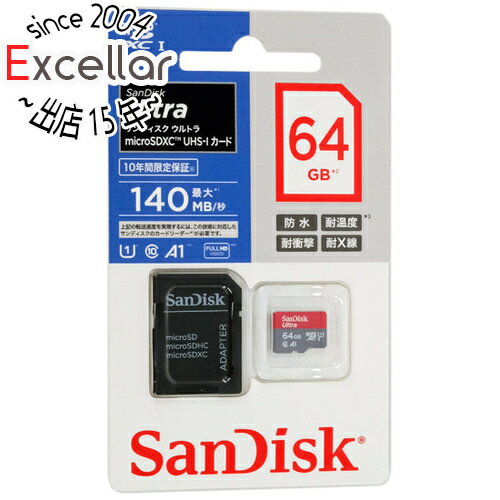 ył2{I5D0̂3{I1183{IzSanDisk microSDXC[J[h 64GB SDSQUAB-064G-JN3MA