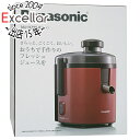 【延長保証対応!!】【新品訳あり(箱きず・やぶれ)】 Panasonic ジューサー MJ-H200-R レッド