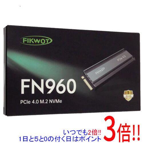 【1日と5.0のつく日、18日はポイント3倍！】Fikwot FN960 SSD 2TB