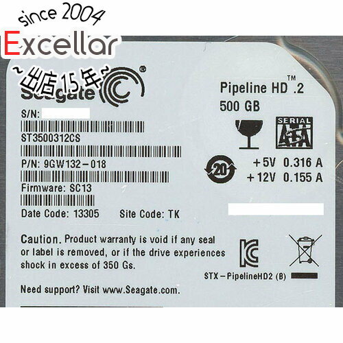 ڤĤǤ2ܡ50ΤĤ3ܡ1183ܡSEAGATEHDD ST3500312CS 500GB SATA300 5900