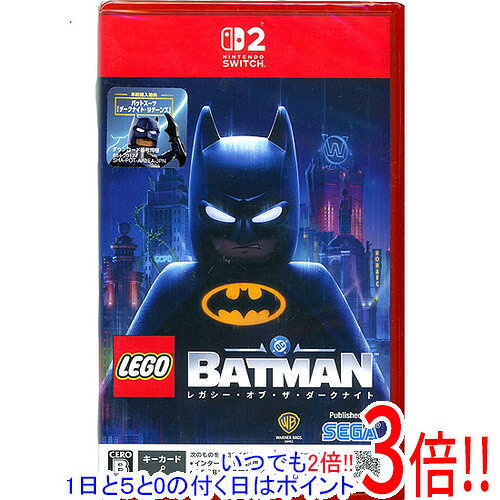 商品名LEGO BATMAN： LEGACY OF THE DARK KNIGHT 早期購入特典付き Nintendo Switch 2商品状態新品です。※本商品は、製品の性質上、開封後の返品はお受けできませんのでご了承ください。仕様ジャンル アクションアドベンチャーCERO 「B」12歳以上対象プレイ人数その他人数 プレイ人数:1〜2人(オフラインのみ)付属品☆早期購入特典：『ダークナイト・リターンズ』をモチーフにした特別バットスーツ付き！その他※掲載画像は代表画像です。実際の商品と細部が異なる場合がございますので、商品状態につきましては表記の内容をご確認ください。※返品についてはこちらをご覧ください。※プロダクトコードなどのコード付き商品について 有効期限の記載がない商品は有効期限が終了している場合があります。 有効期限につきましては、メーカーにてご確認ください。　