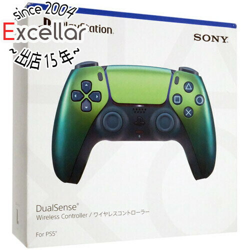【いつでも2倍!5.0のつく日、18日は3倍!】【新品訳あり(箱きず・やぶれ)】 SONY ワイヤレスコントローラー DualSense CFI-ZCT1J10 クロマ グリーン