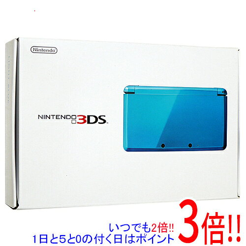 【中古】任天堂 ニンテンドー3DS ライトブルー CTR-S-BDBA 液晶画面いたみ 元箱あり