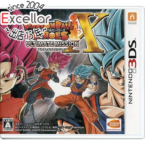 【いつでも2倍!5.0のつく日、18日は3倍!】【新品訳あり(ディスク外れ)】 ドラゴンボールヒーローズ アルティメットミッションX 3DS 【いつでも2倍!5.0のつく日、18日は3倍!】【新品訳あり(ディスク外れ)】 ドラゴンボールヒーローズ アルティメットミッションX 3DS