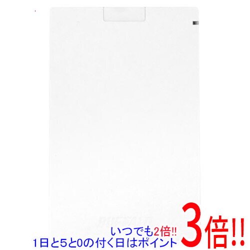 【中古】BUFFALO PortableHD HD-PCG1.0U3-BWA 1.0TB 外箱なし 未使用