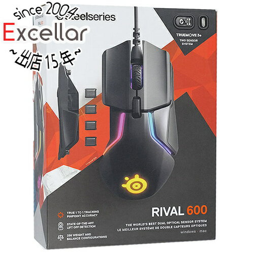 SteelSeries ゲーミングマウス Rival 600