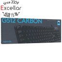 【いつでも2倍！5．0のつく日は3倍！1日も18日も3倍！】【中古】ロジクール G512 Carbon RGB Mechanical Gaming Keyboard (Tactile) G512-TC カーボンブラック 元箱あり