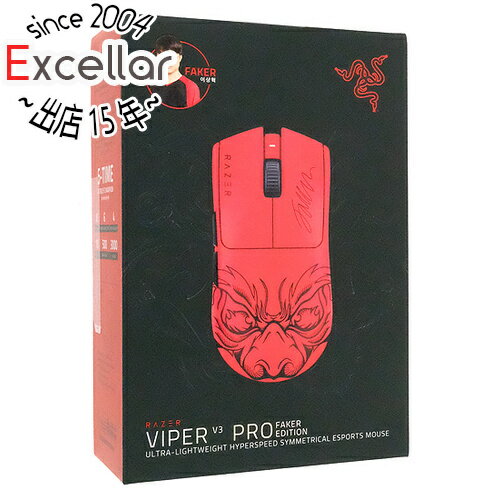 【いつでも2倍!5.0のつく日、18日は3倍!】【中古】Razer ゲーミングマウス Viper V3 Pro Faker Edition RZ01-05120500-R3M1 未使用 【いつでも2倍!5.0のつく日、18日は3倍!】【中古】Razer ゲーミングマウス Viper V3 Pro Faker Edition RZ01-05120500-R3M1 未使用