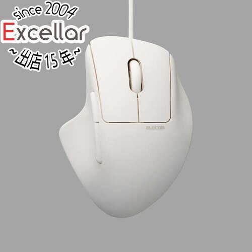 【いつでも2倍!5.0のつく日、18日は3倍!】ELECOM製 SHELLPHA 有線接続Sサイズマウス チルト機能付き7ボタン M-SH31UBSKWH ホワイト