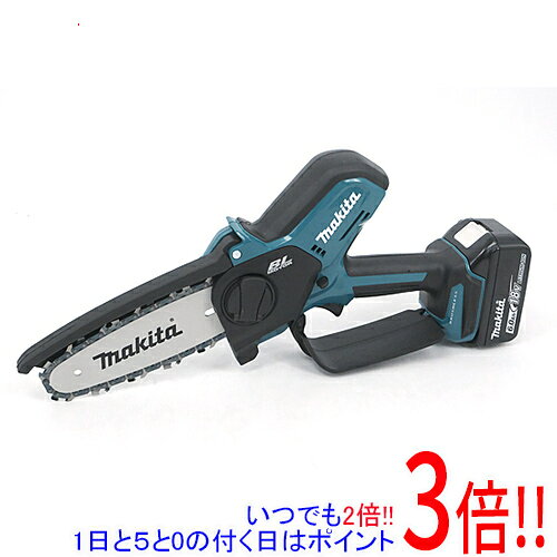 商品名マキタ 充電式ハンディソー 18V MUC150DRG商品状態新品型番MUC150DRG仕様[基本仕様]動力：電気(充電式)有効切断長：150 mmチェーンスピード：8 m/s対応電圧：18Vバッテリー・充電器：標準防塵・防滴：○[付属バッテリー]バッテリー電圧・容量：18V 6Ah充電時間：40 分[サイズ・重量]幅x高さx奥行き：90x249x459 mm重量：2 kg備考PSマークの種類 PSEマーク届出事業者名 株式会社マキタその他※掲載画像は代表画像です。実際の商品と細部が異なる場合がございますので、商品状態につきましては表記の内容をご確認ください。※返品についてはこちらをご覧ください。　