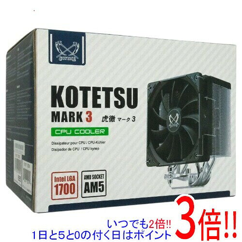 サイズ サイドフロー型CPUクーラー 虎徹 MARK3 SCKTT-3000