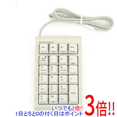 【1日と5.0のつく日、18日はポイント3倍！】【中古】東プレ USB拡張テンキー ホワイト WC0100