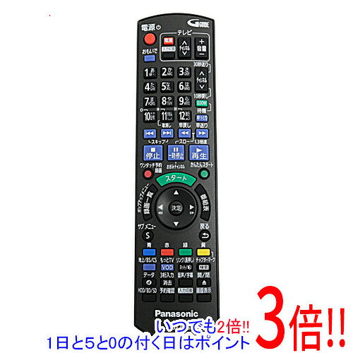 樂天商城 - 【1日と5.0のつく日、18日はポイント3倍！】【中古】Panasonic ブルーレイディスクレコーダー用リモコン N2QAYB000919 本体いたみ