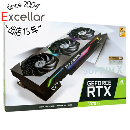 【いつでも2倍！5．0のつく日は3倍！1日も18日も3倍！】【中古】MSI製グラボ GeForce RTX 3070 Ti SUPRIM X 8G PCIExp 8GB 元箱あり